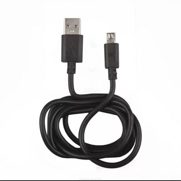 USB кабель "LP" MicroUSB в катушке, 1.5 метра, фиолетовый