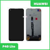 LCD дисплей для Huawei P40 Lite с тачскрином (черный) 100% оригинал