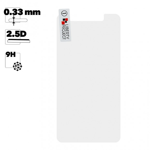 Защитное стекло "LP" для Alcatel U3 (4049D) Tempered Glass 0.33 мм, 2.5D, 9H (ударопрочное)