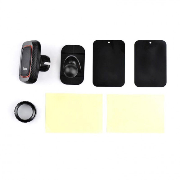 Автомобильный держатель HOCO CA24 Lotto series, торпедо, магнитный на воздуховод