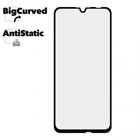 Защитное стекло для Huawei Honor 10i Super max Anti-static big curved glass
