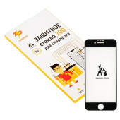 Защитное стекло для Apple iPhone 6, 6S, Full Glue ZeepDeep 10D, черное