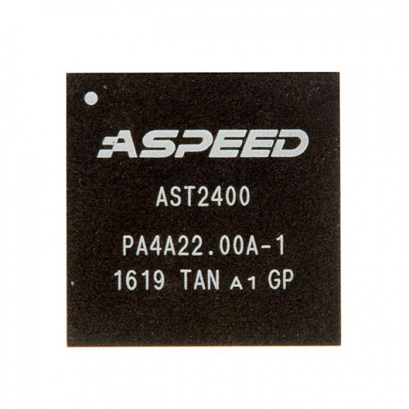 Микросхема aSPEED AST2400 AST2400A1-GP BGA с разбора