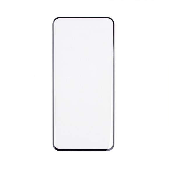 Защитное стекло "LP" для Xiaomi Mi 10 3D Full Glue Tempered Glass с рамкой 0.33 мм 9H, черное