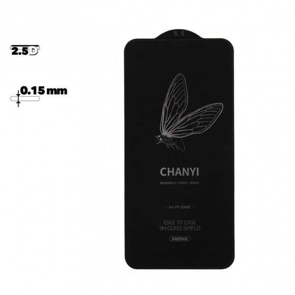 Защитное стекло Remax R-Chanyi Series Glass GL-50 для Apple iPhone XS Max с рамкой, черное