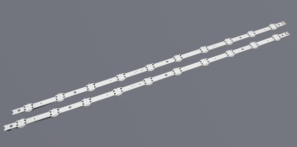 LED подсветка 43" V17 ART3 2867 Rev0.3 1 (комплект 2шт)
