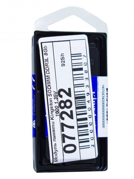 Модуль памяти Kingston SODIMM DDR3L 8Gb 1600 1.35V