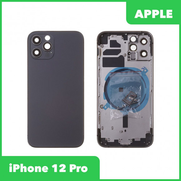 Корпус для Apple iPhone 12 Pro (серый)