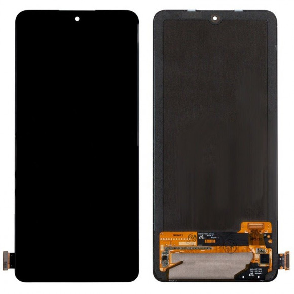 Дисплей для Xiaomi Redmi Note 11 Pro 5G, Poco X4 Pro + тачскрин (черный) (OLED)