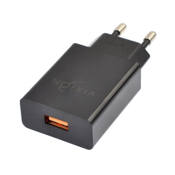 Сетевое зарядное устройство Vixion L4 (1-USB/1A), черный Сетевое зарядное устройство Vixion L4 (1-USB/1A), черный