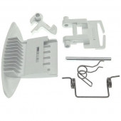 Ручка люка для стиральной машины Ardo, белая, код 651027717 Ручка люка для стиральной машины Ardo, белая, код 651027717