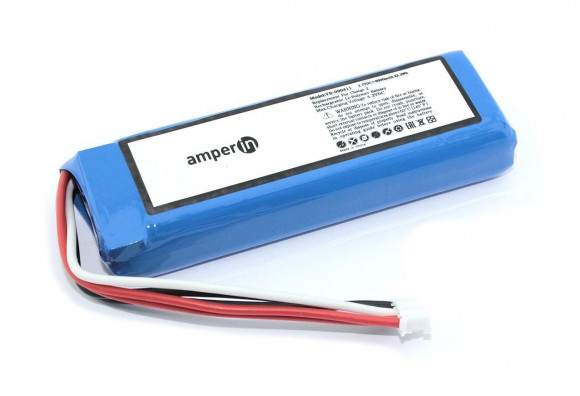 Аккумуляторная батарея Amperin для JBL Charge 2 3.7V 6000mAh 22.20Wh