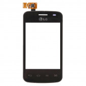 Сенсорное стекло (тачскрин) для LG Optimus L1 II Dual E420, черный