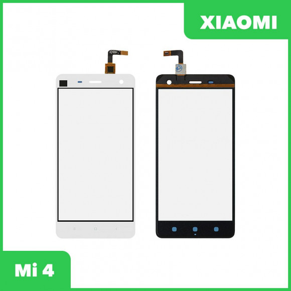 Сенсорное стекло (тачскрин) для Xiaomi Mi 4, белый