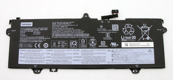 Аккумулятор (батарея) для ноутбука Lenovo ChromeBook 14E Gen 2 (L20D3PG1) 11.52В, 57Wh, 4947мАч