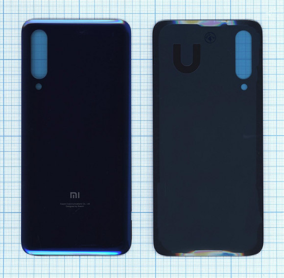 Задняя крышка корпуса для Xiaomi Mi 9, синяя