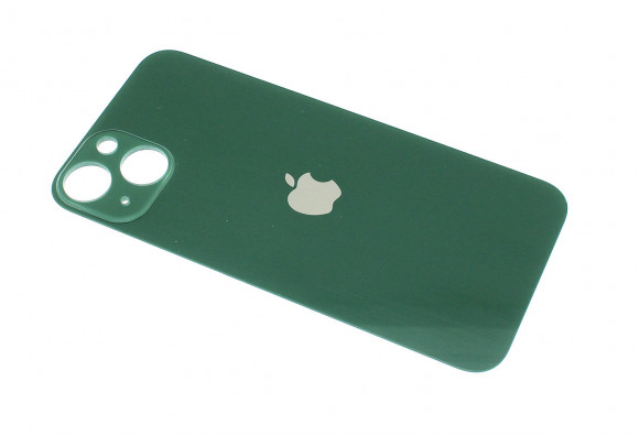 Задняя крышка (стекло) для Apple iPhone 13 зеленая
