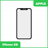Стекло для переклейки дисплея Apple iPhone XR в сборе с OCA пленкой, черный