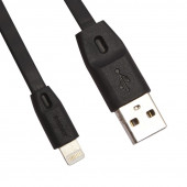 USB Дата-кабель Remax Full Speed для Apple 8-pin, 1 метр, черный