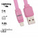 USB кабель Remax Breathe Series Cable RC-029i для для Apple 8-pin, розовый USB кабель Remax Breathe Series Cable RC-029i для для Apple 8-pin, розовый