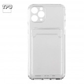 Силиконовый чехол для iPhone 11 Pro карман для карт Силиконовый чехол для iPhone 11 Pro карман для карт