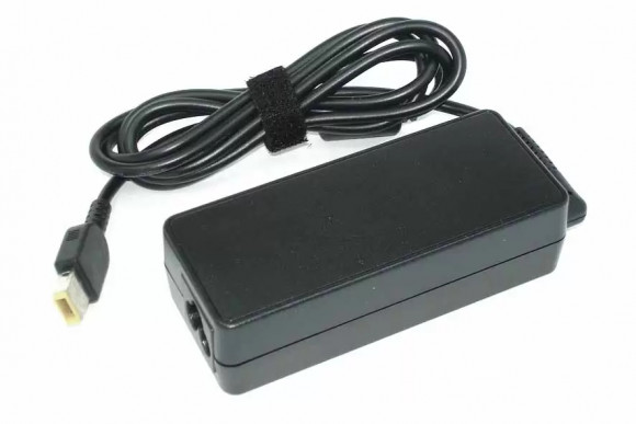 Блок питания (зарядное) для ноутбука Lenovo 20В, 3.25A, 65Вт, Rectangle (прямоугольный) (High Copy)
