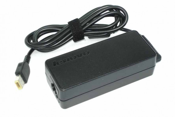 Блок питания (зарядное) для ноутбука Lenovo 20В, 3.25A, 65Вт, Rectangle (прямоугольный) (High Copy)