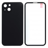 Защита 360° стекло + чехол для Apple iPhone 13, черный Защита 360° стекло + чехол для Apple iPhone 13, черный