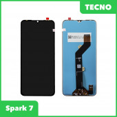 LCD дисплей для Tecno Spark 7 в сборе с тачскрином (черный) Premium Quality LCD дисплей для Tecno Spark 7 в сборе с тачскрином (черный) Premium Quality