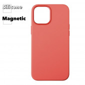 Силиконовый чехол для iPhone 12 Pro Max "Silicone Case" with MagSafe (Pink Citrus) Силиконовый чехол для iPhone 12 Pro Max "Silicone Case" with MagSafe (Pink Citrus)
