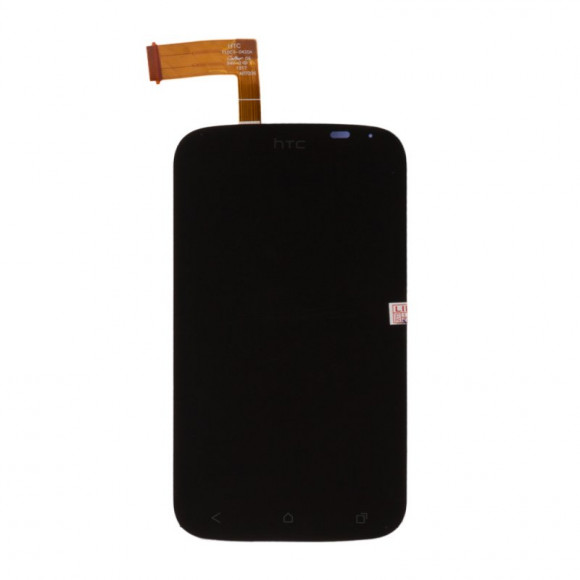 LCD Дисплей для HTC Desire X T328e с тачскрином, 1-я категория, черный