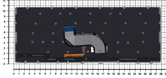 Клавиатура для ноутбука Asus ChromeBook C302C, C302CA, черная с подсветкой Клавиатура для ноутбука Asus ChromeBook C302C, C302CA, черная с подсветкой