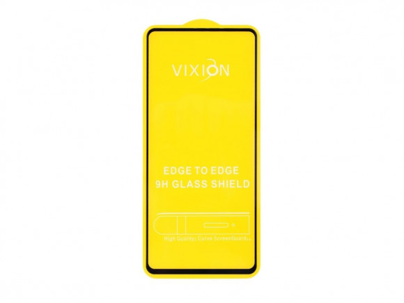 Защитное стекло 6D для Samsung Galaxy A51 (A515F), черный (Vixion)