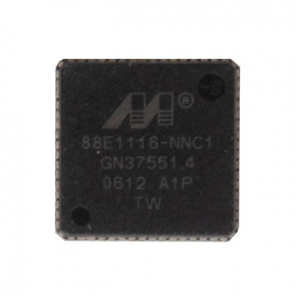 Сетевой контроллер 88E1116-NNC1 QFN-64 с разбора