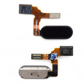 Кнопка HOME для телефона Huawei Honor 9, 9 Premium (STF-L09, STF-AL10) в сборе (черная)