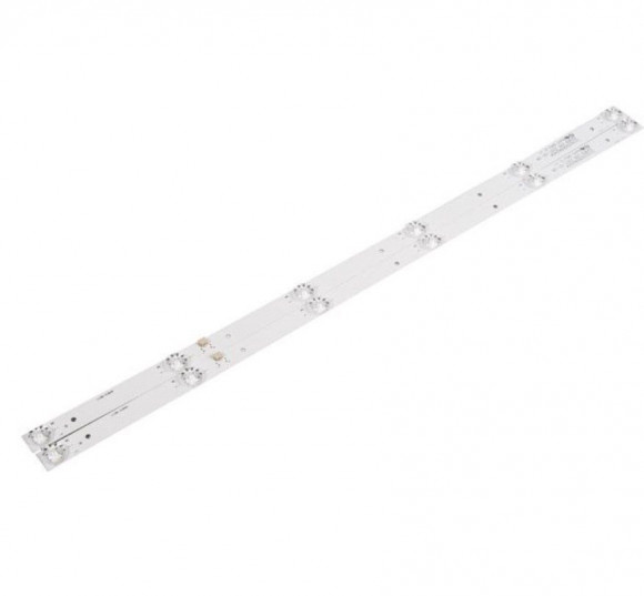 Светодиодная подсветка для телевизоров 32", CC02320D562V08, CC02320D562V04, 562мм (комплект, 2 шт)