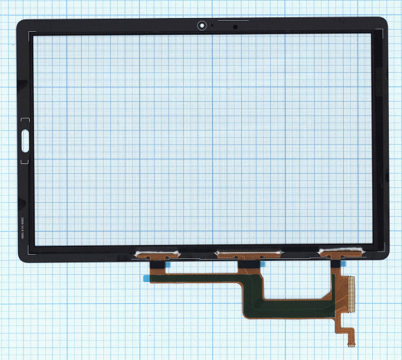 Сенсорное стекло (тачскрин) для Huawei MediaPad M5 Pro 10.8, черное Сенсорное стекло (тачскрин) для Huawei MediaPad M5 Pro 10.8, черное