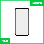 Стекло для переклейки дисплея Meizu 16X, черный Стекло для переклейки дисплея Meizu 16X, черный