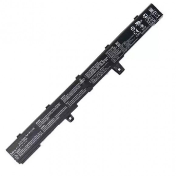 Аккумулятор (батарея) для ноутбука Asus X441CA, X451, X551CA, (A41N1308), 2600мАч, 14.4B, черный