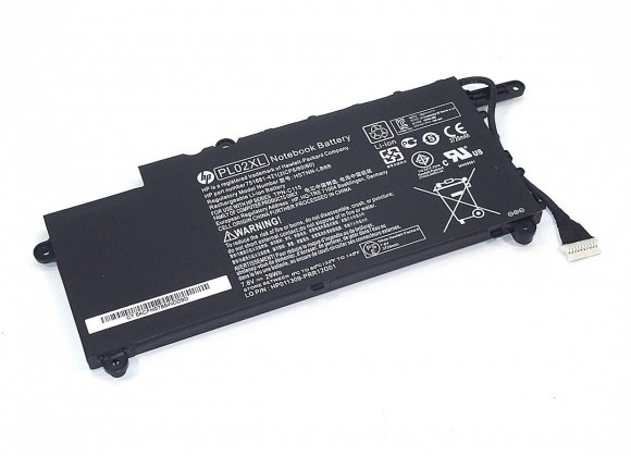 Аккумулятор (батарея) для ноутбука HP Pavilion x360 11-n (PL02XL), 7.6В, 3800мАч, 29Wh (оригинал)