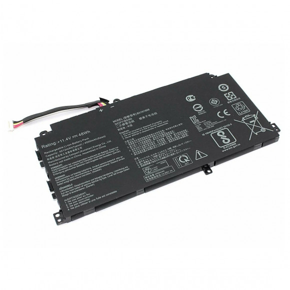 Аккумулятор для Asus (B31N1909) ExpertBook P2, 48Wh, 4212mAh, 11.4V