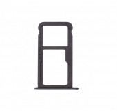 Держатель (лоток) SIM-карты для Huawei Mate 9, черный Держатель (лоток) SIM-карты для Huawei Mate 9, черный