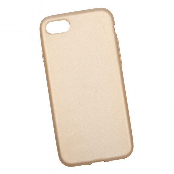 Силиконовый чехол "LP" для Apple iPhone SE 2020, 8, 7 TPU, золотой, непрозрачный (европакет)