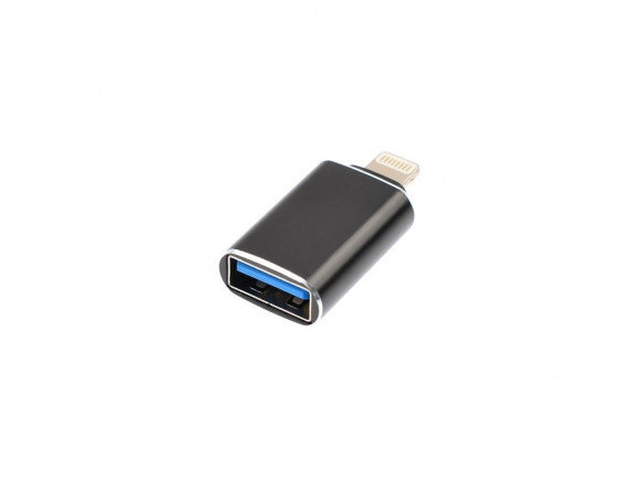 Адаптер Vixion (AD71) USB 3.0 - Lightning, черный