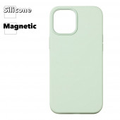 Силиконовый чехол для iPhone 12 Pro Max "Silicone Case" with MagSafe (Pistachio) Силиконовый чехол для iPhone 12 Pro Max "Silicone Case" with MagSafe (Pistachio)