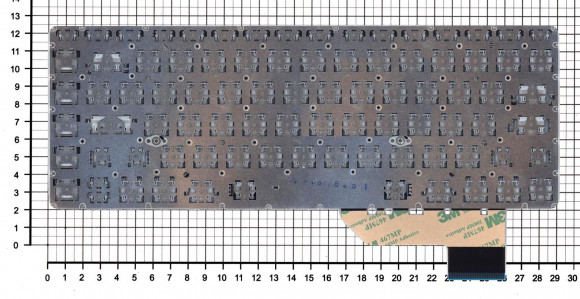 Клавиатура для ноутбука HP Envy 14-K, черная с подсветкой