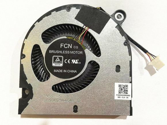 Вентилятор (кулер) для ноутбука Acer Spin 5 SP513-55n, TravelMate P2 tmp215-52, P214, P215