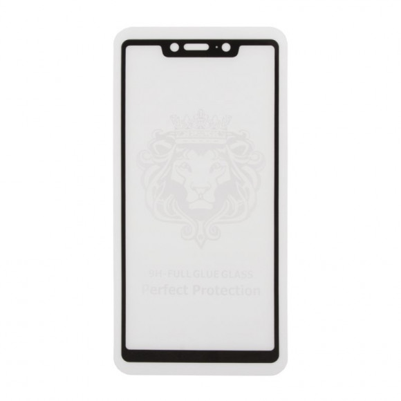 Защитное стекло Tempered Glass для Xiaomi Mi 8 SE, черная рамка