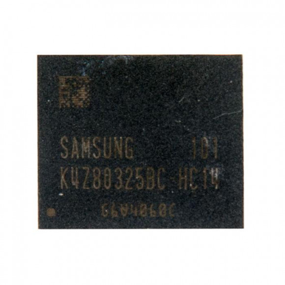 Видеопамять GDDR6 K4Z80325BC HC14 101 с разбора