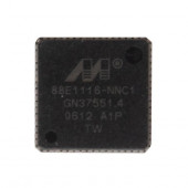 Сетевой контроллер 88E1116-NNC1 QFN-64 с разбора Сетевой контроллер 88E1116-NNC1 QFN-64 с разбора